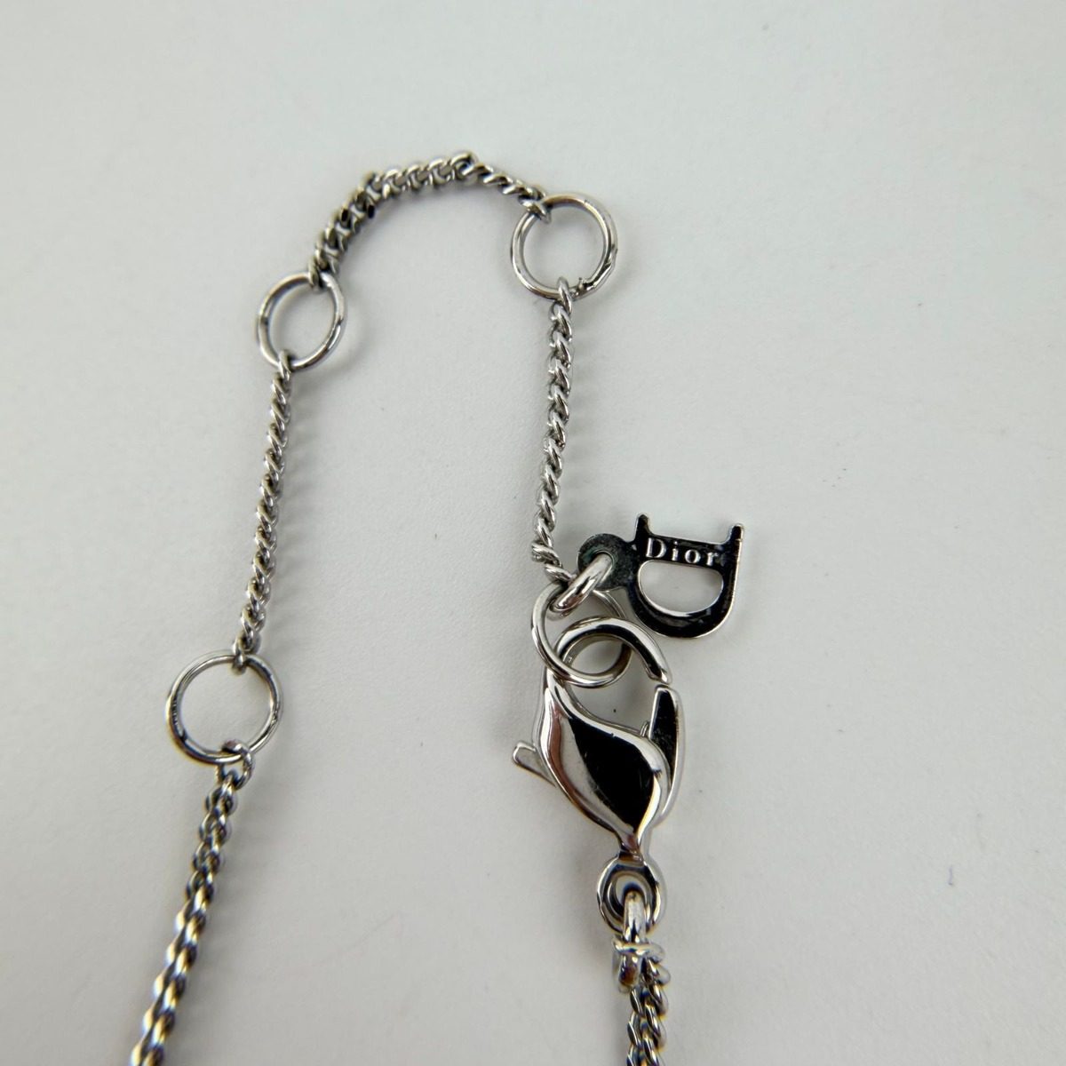Dior Necklace Silver Vintage — view 5