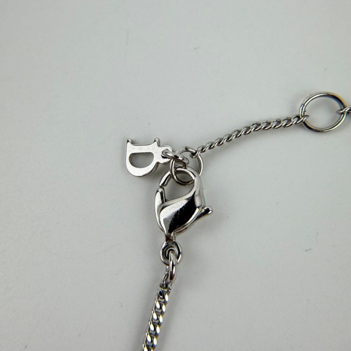 Dior Necklace Silver Vintage — view 9