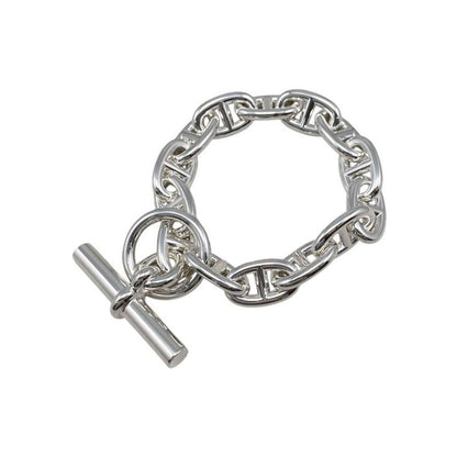 Hermes Bracelet Chaine D'ancre MM Ag925 14 Frames Silver Hermes