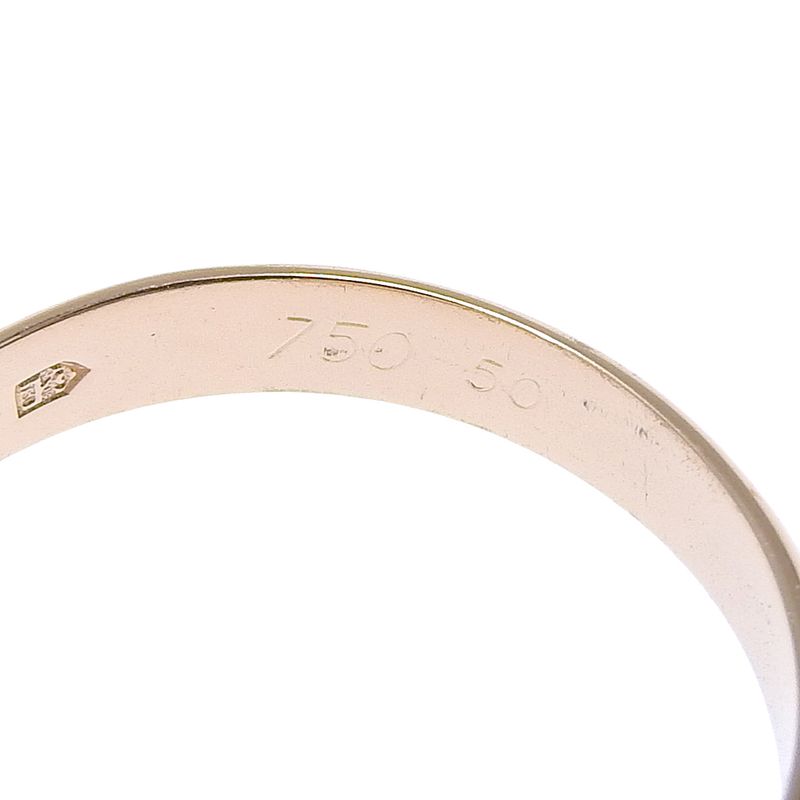 Cartier Trinity 18K Gold (yg×pg×wg) No 10 Ladies 7.0g Ring