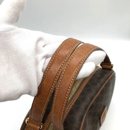 Celine MC96 Macadam Handbag Brown Pvc/leather Ladies Fashion Brand