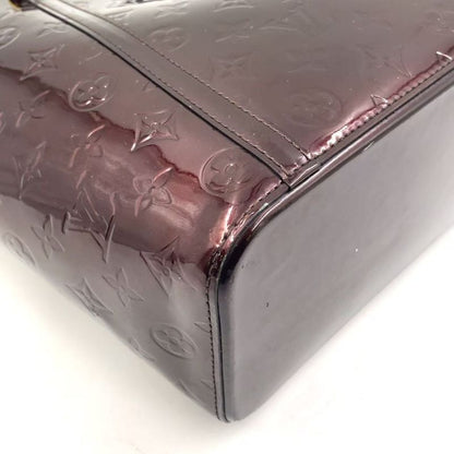 Louis Vuitton Vernis Avalon GM Enamel Bordeaux Tote Bag Gold M91566