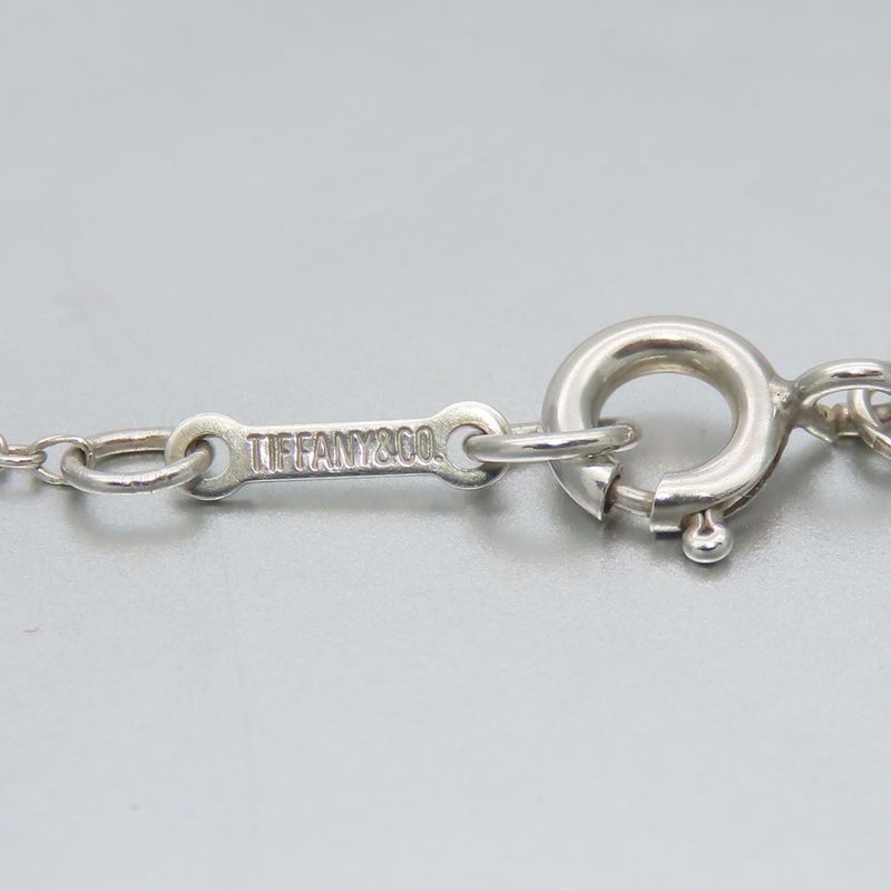 Tiffany & Co Necklace Full Heart 925 Silver Approx 3.5g Silver Elsa Peretti