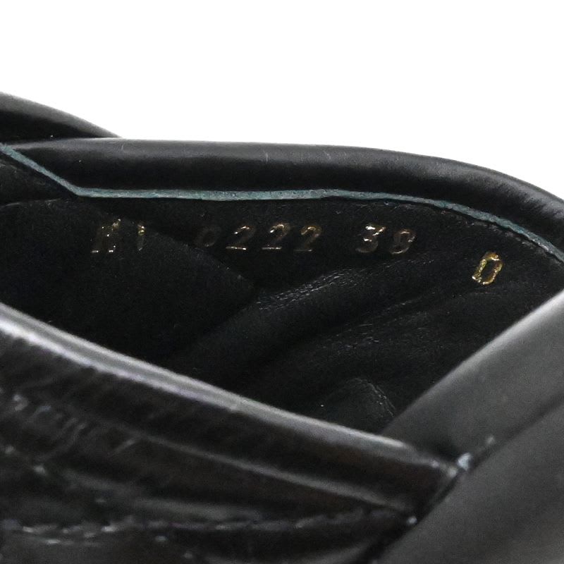 Christian Dior Size 24.5 Black Sandals