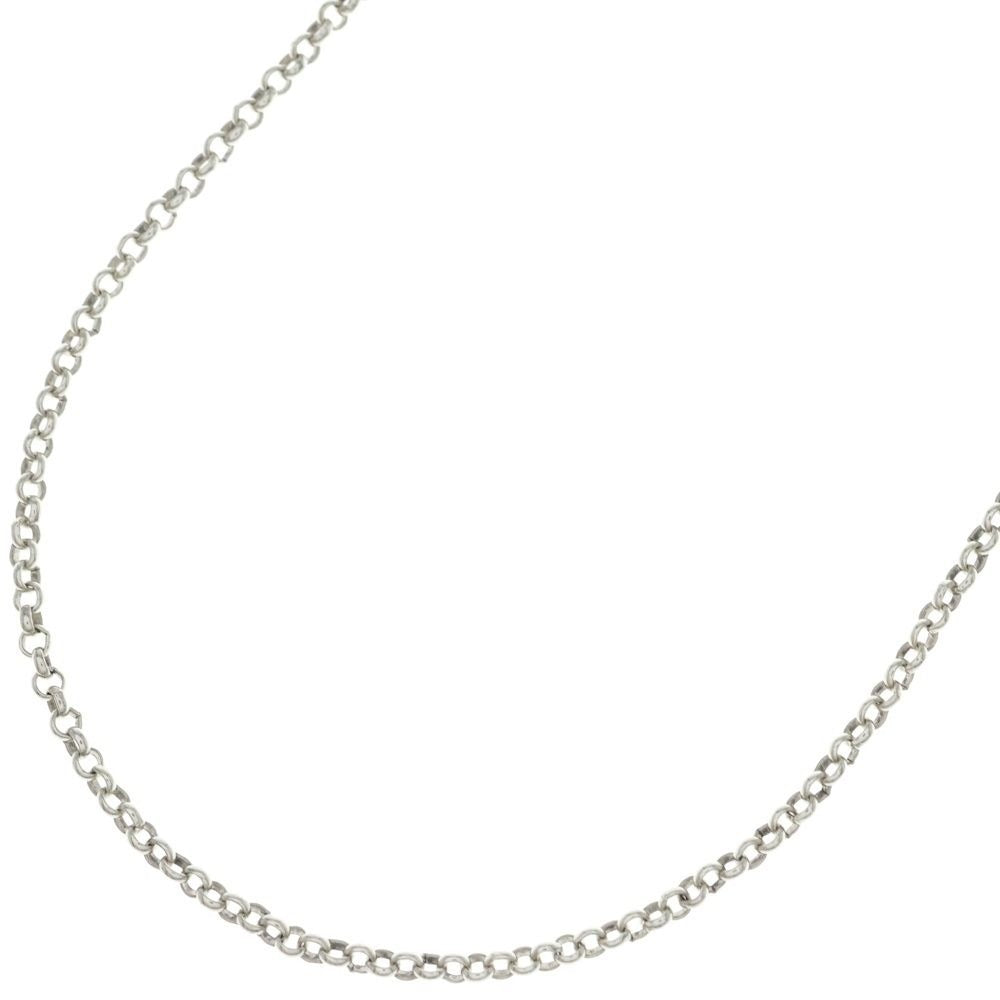 Chrome Hearts Neckchain Vintage Roll Chain Necklace Silver