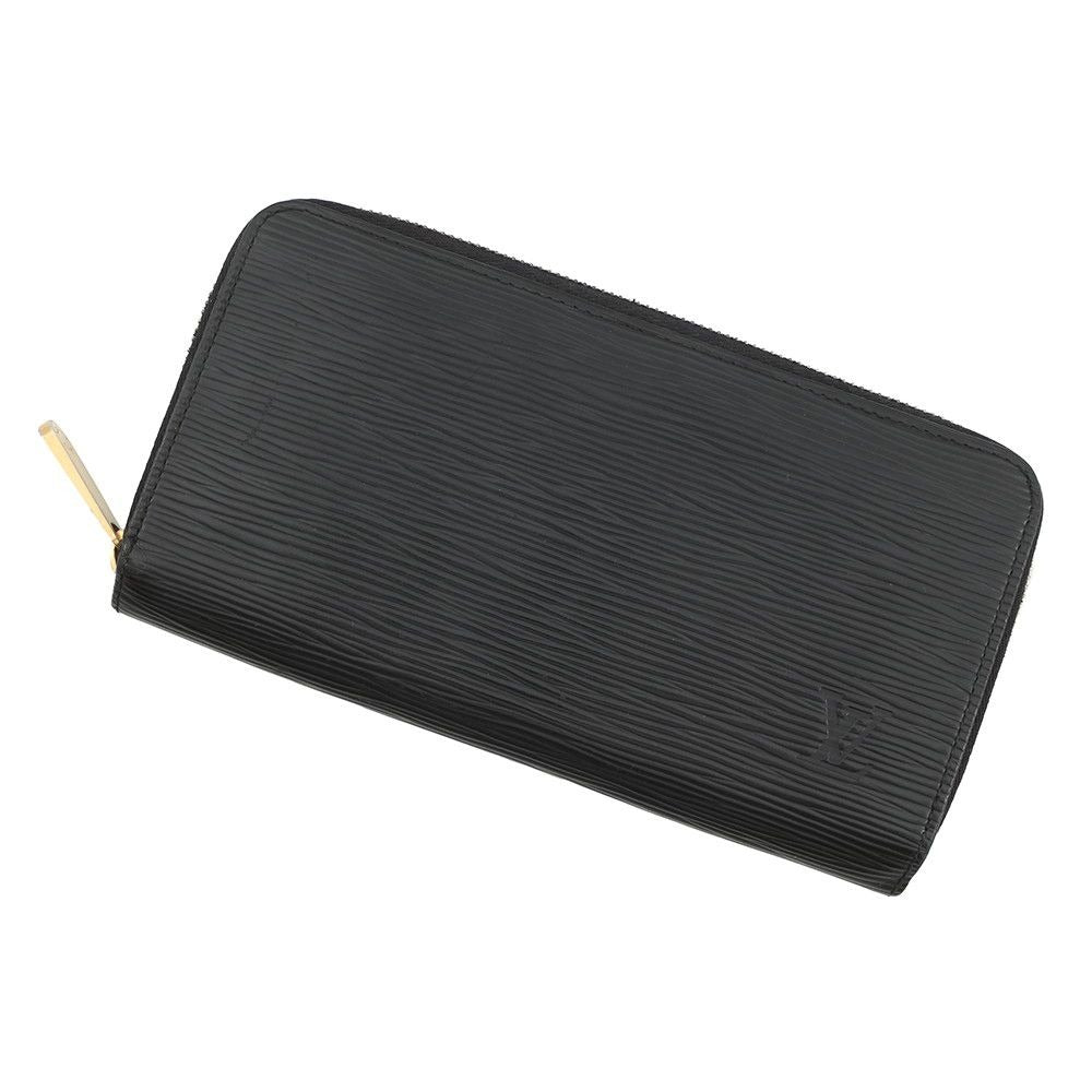 Louis Vuitton Wallet Epi Zippy Round Noir Black