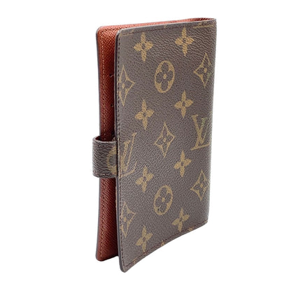 Louis Vuitton Agenda PM Monogram Brown Notebook Cover Gold — view 2