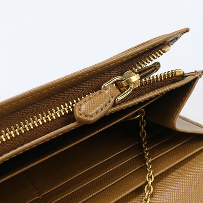 Prada Saffiano Leather Wallet 1m1349 Long Wallet With Di-fold Coin Purse