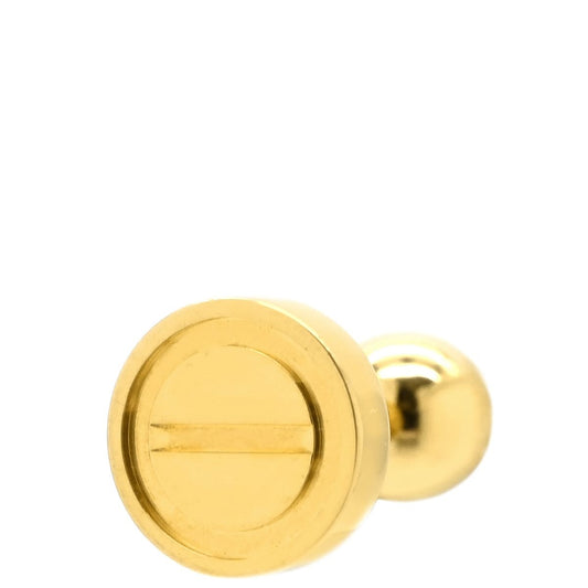 Cartier Single Earrings Love Stud Yellow Gold 18k Screw Type