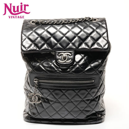 Chanel Backpack Quilted Leather