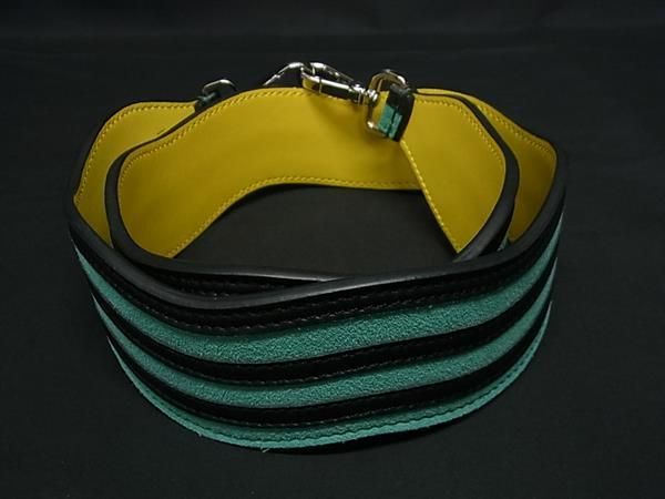 Fendi Strap You Suede And Leather Shoulder Strap For Bag Shoulder Strap In