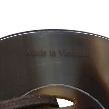 Hermes Necklace Lift GM Buffalo Horn Ladies Branded Pendant Buffalo Horn