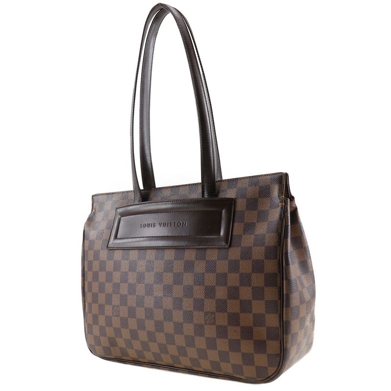 Louis Vuitton Paris Ori PM N51123 Damier Canvas Brown Ar0969 Ladies Tote Bag