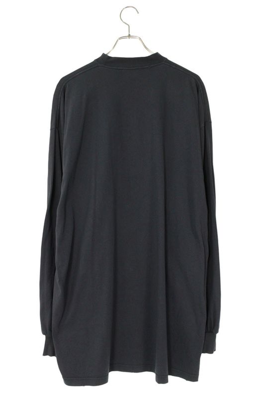 Balenciaga 739027 Tpvd5 Damaged Logo Embroidery Long Sleeve Cut And Sewn Men's 2