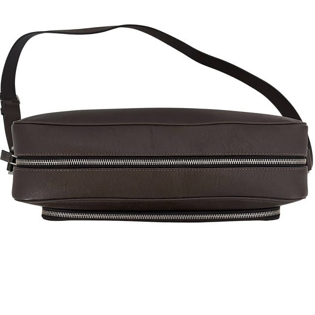 Prada Messenger Bag Brown Shoulder Bag Excellent Condition Saffiano