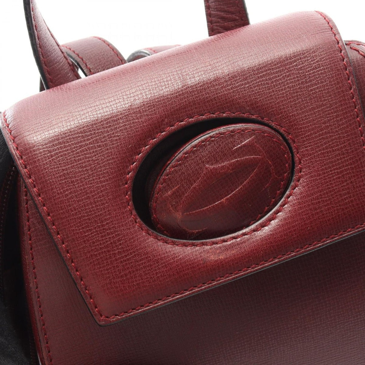 Cartier Rucksack Sac Backpack Mastline Bold Leather — view 6