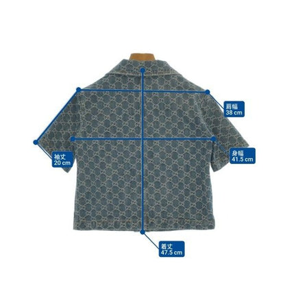 Gucci Jacket Cotton Blue — view 7