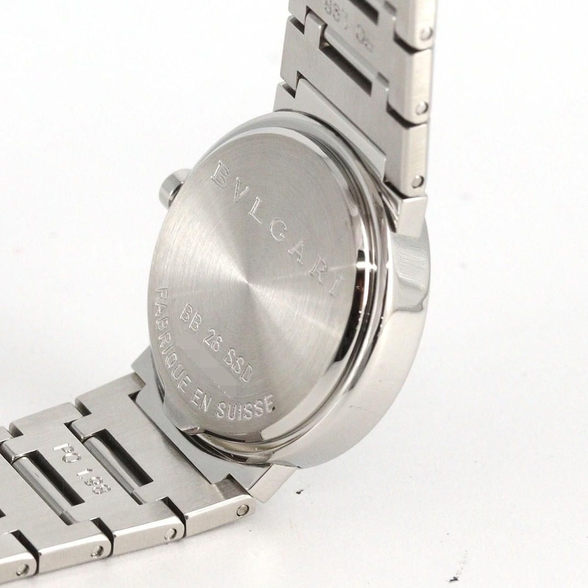 Bvlgari SS Quartz Watch Black — view 6