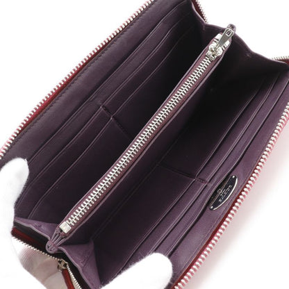 Loewe Anagram Lambskin Pink Women's Long Wallet