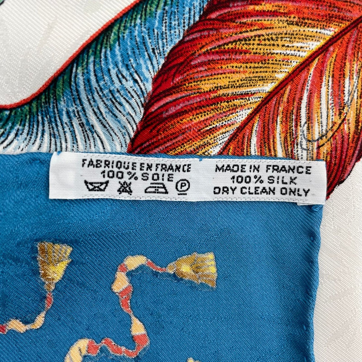 Hermes Scarf Silk Carre 90 les Feres du Roi Soleil Celebration of the Sun King — view 10