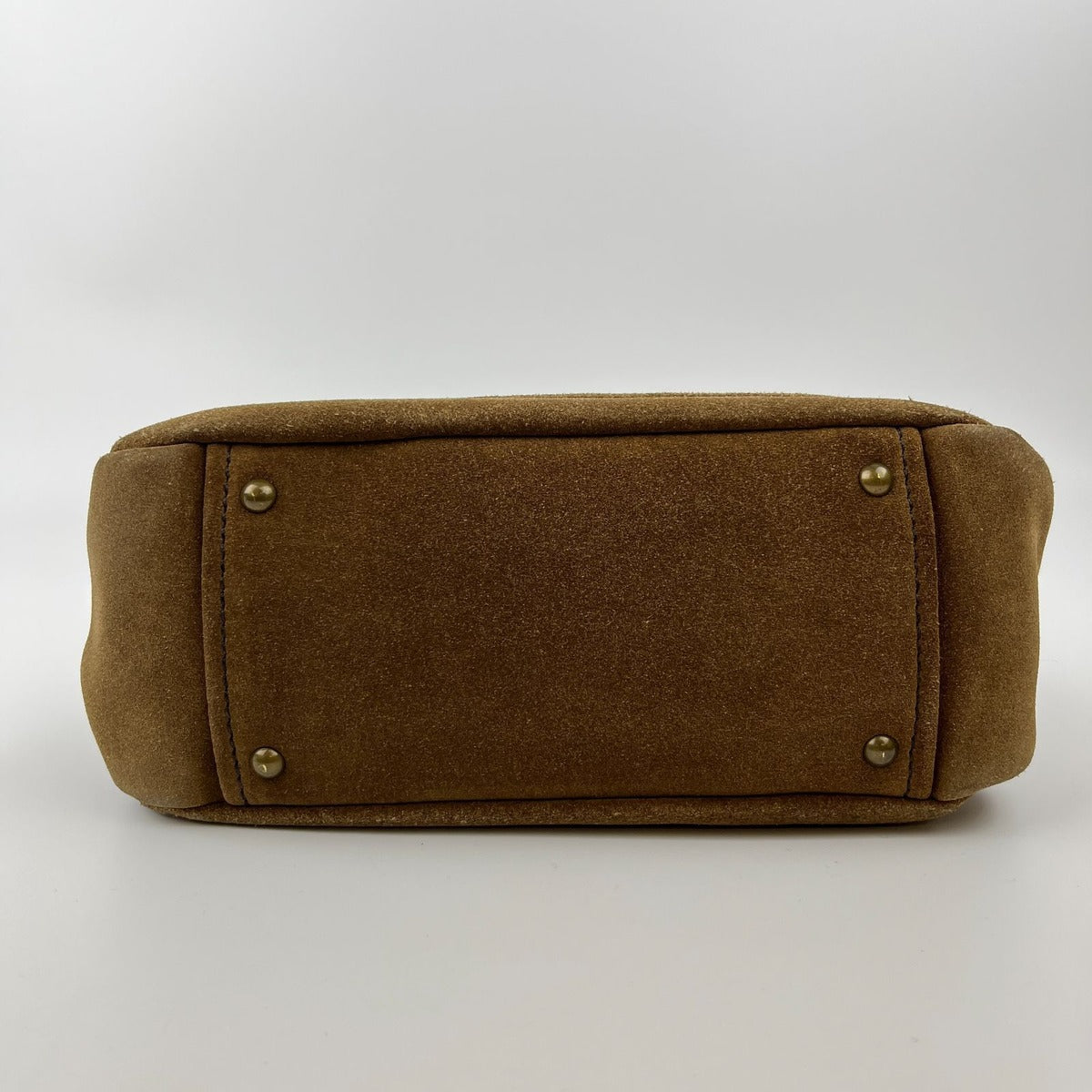 Miu Miu Shoulder Bag Brown Suede Vintage — view 8