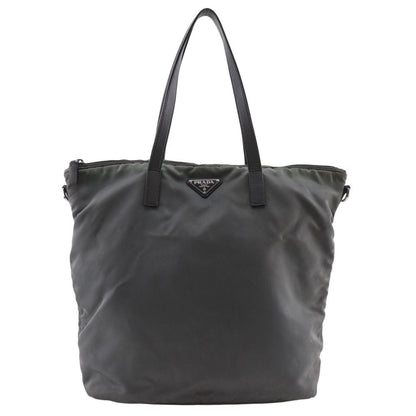 Prada Nylon Khaki Tote