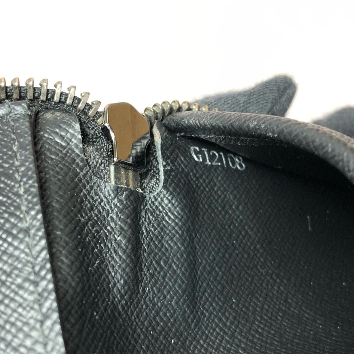 Louis Vuitton Wallet Zip Around Monogram Eclipse Vertical Black — view 7