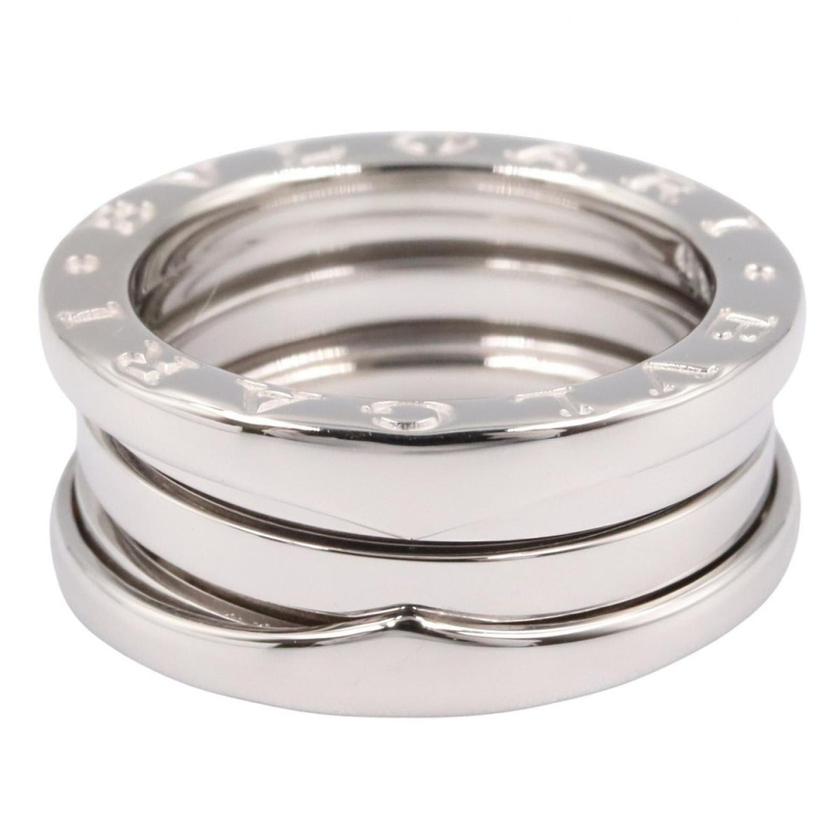 Bvlgari Ring B-zero One Band 18K White Gold — view 2