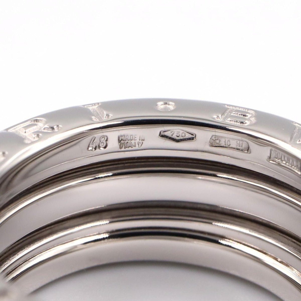 Bvlgari Ring B-zero One Band 18K White Gold — view 4