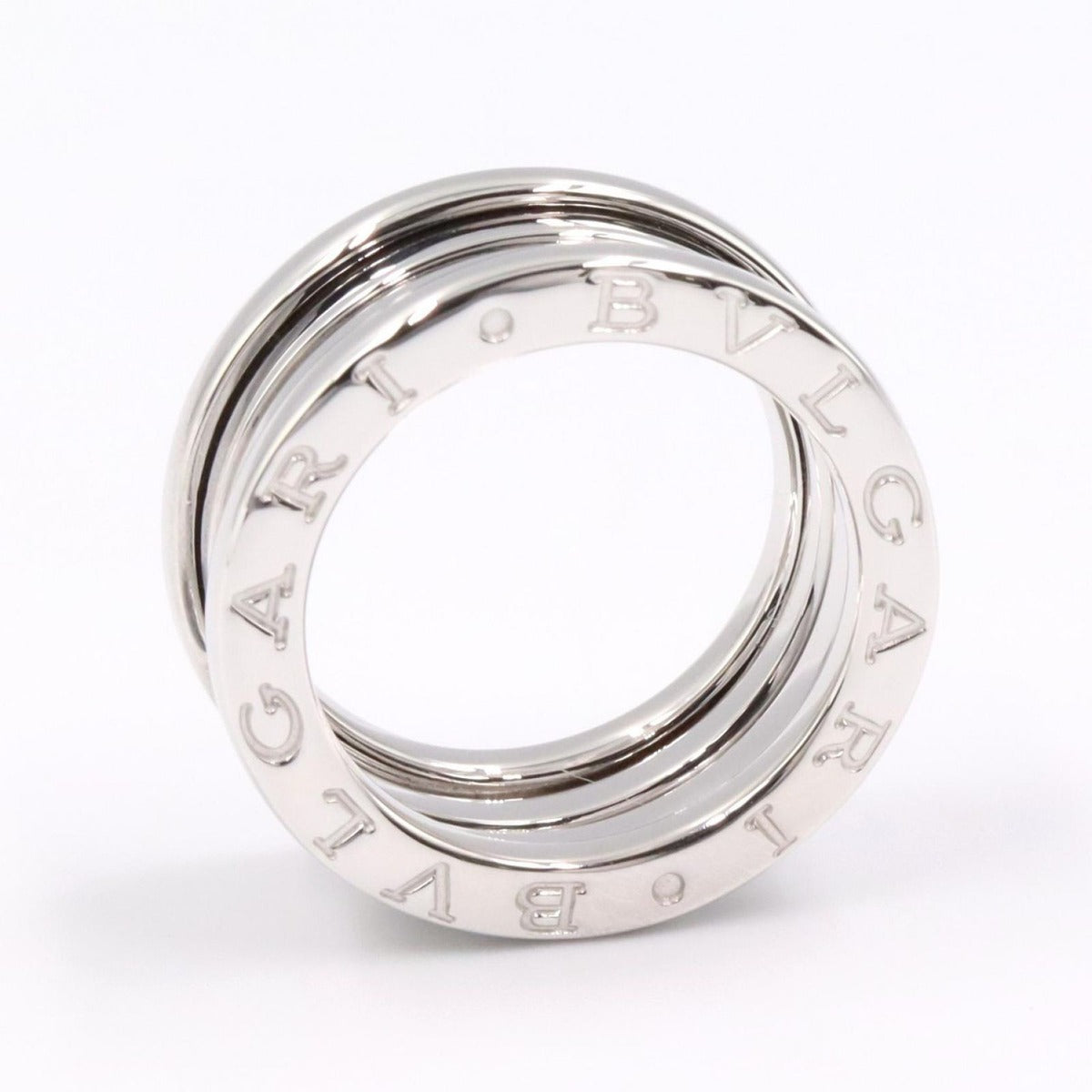 Bvlgari Ring B-zero One Band 18K White Gold — view 5