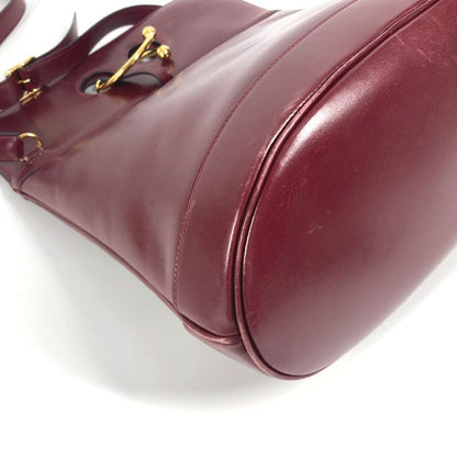 Hermes Shoulder Bag Alix Leather Bordeaux