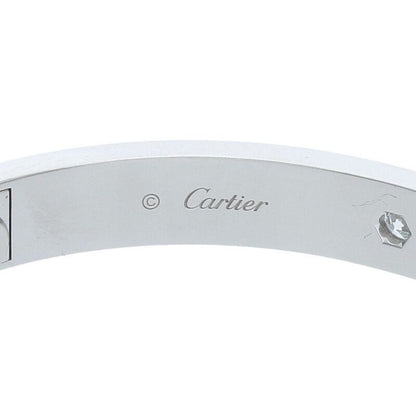 Cartier Bracelet 4P Diamonds 18kwg 4P Diamond Love Bracelet Men 17