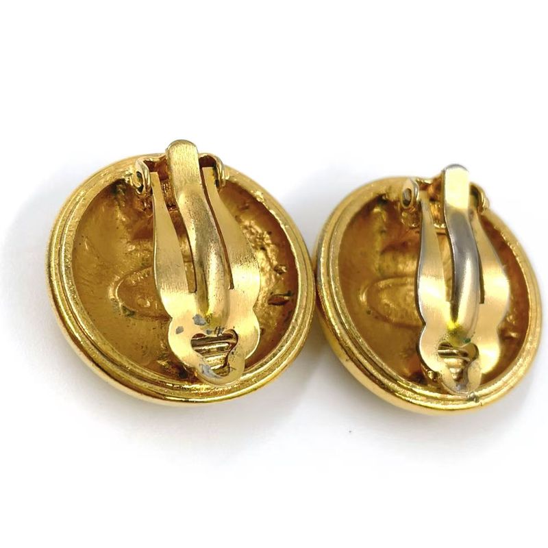 Chanel Coco Mark Vintage GP Earrings
