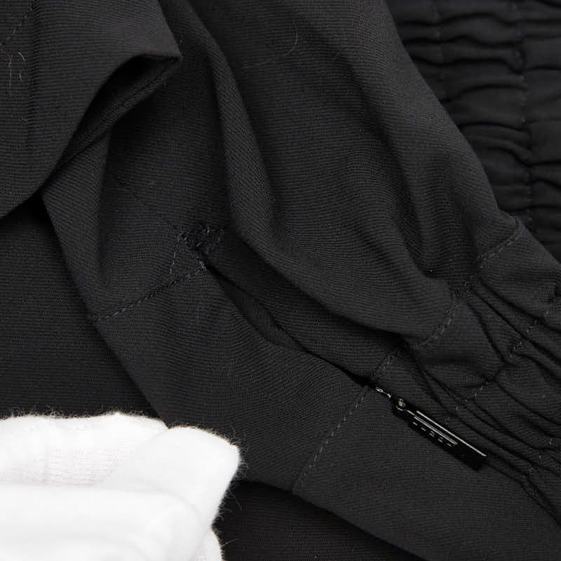 Fendi Short Sleeve Dress Size: 38 Black Wool Women's Fendi