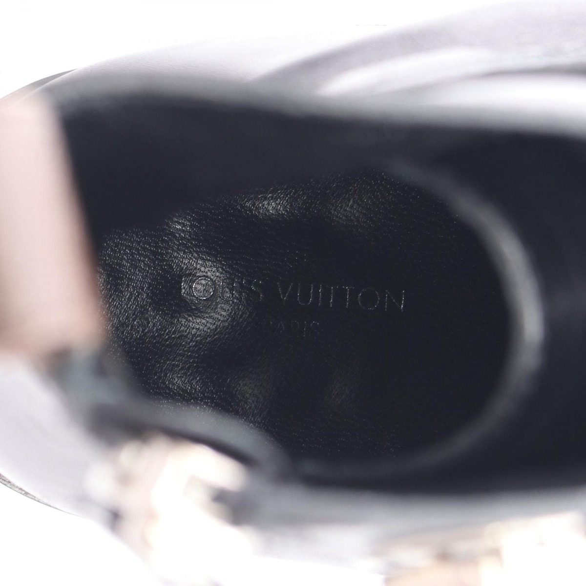 Louis Vuitton Boots Jumble Line Leather Canvas Shoes Short — view 5