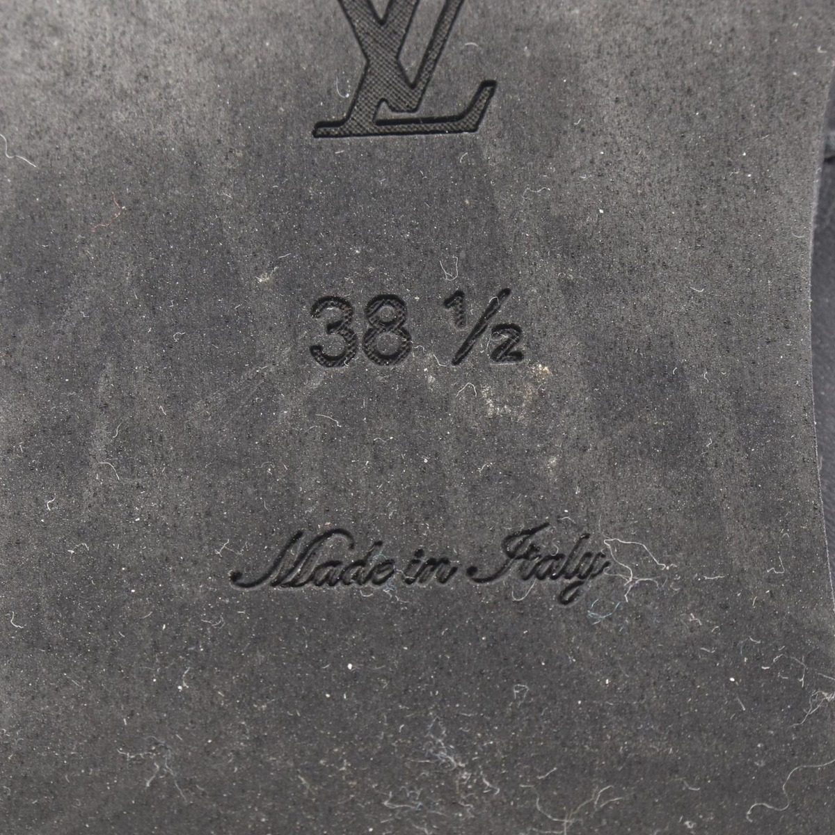 Louis Vuitton Boots Jumble Line Leather Canvas Shoes Short — view 6