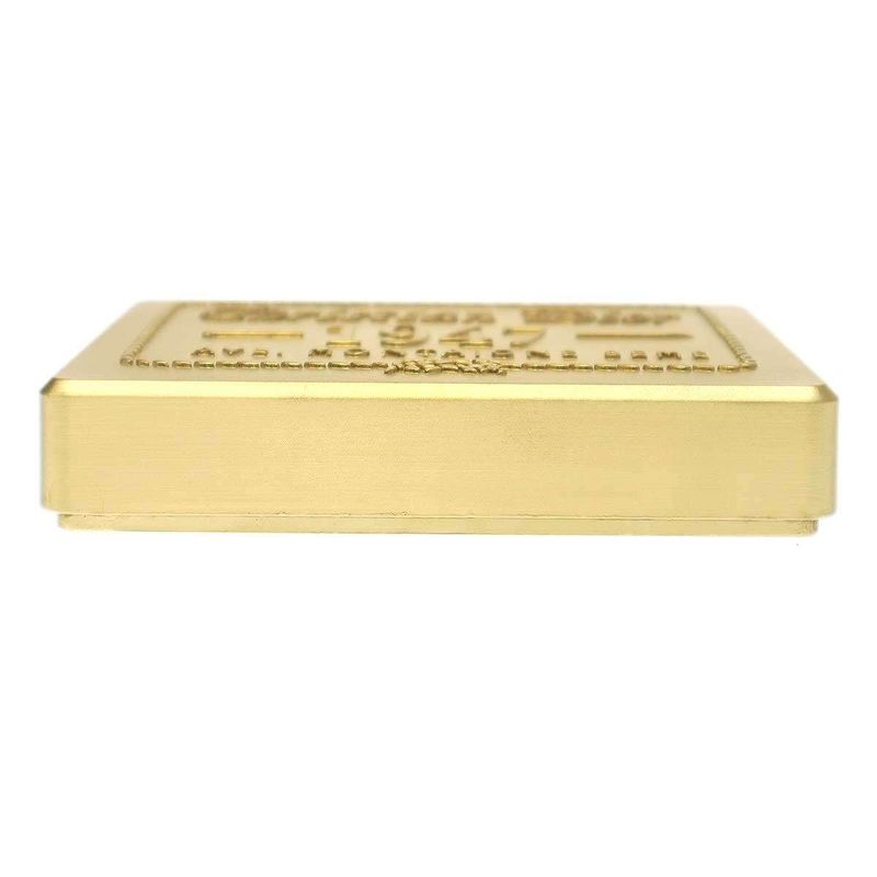 Christian Dior Gold Paperweight Gold