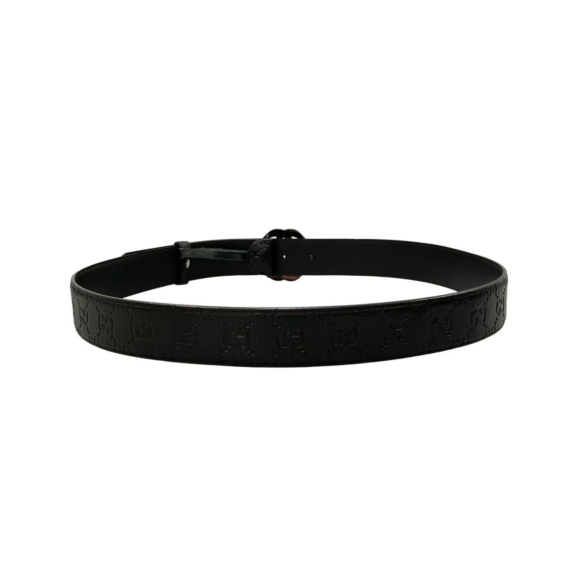 Gucci Belt Guccissima Interlocking G 114984 525040 11546 Men's — view 2