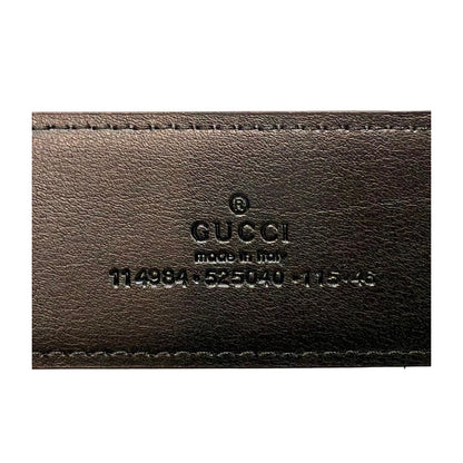 Gucci Belt Guccissima Interlocking G 114984 525040 11546 Men's — view 3