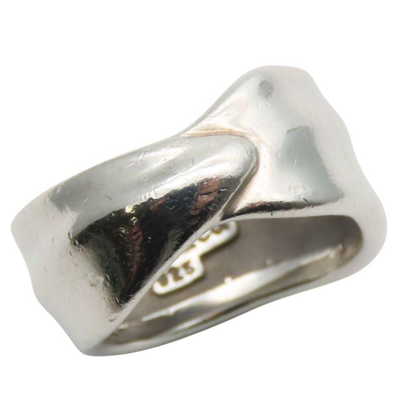 Tiffany & Co Ring Leaf 925 Silver 7.3 g Accessories Simple