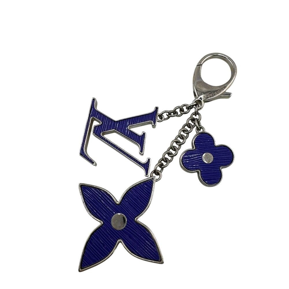 Louis Vuitton Key Holder Ring Bijou Sac Full Dou Epi Charm Purple