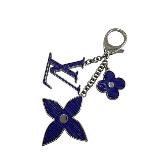 Louis Vuitton Key Holder Ring Bijou Sac Full Dou Epi Charm Purple