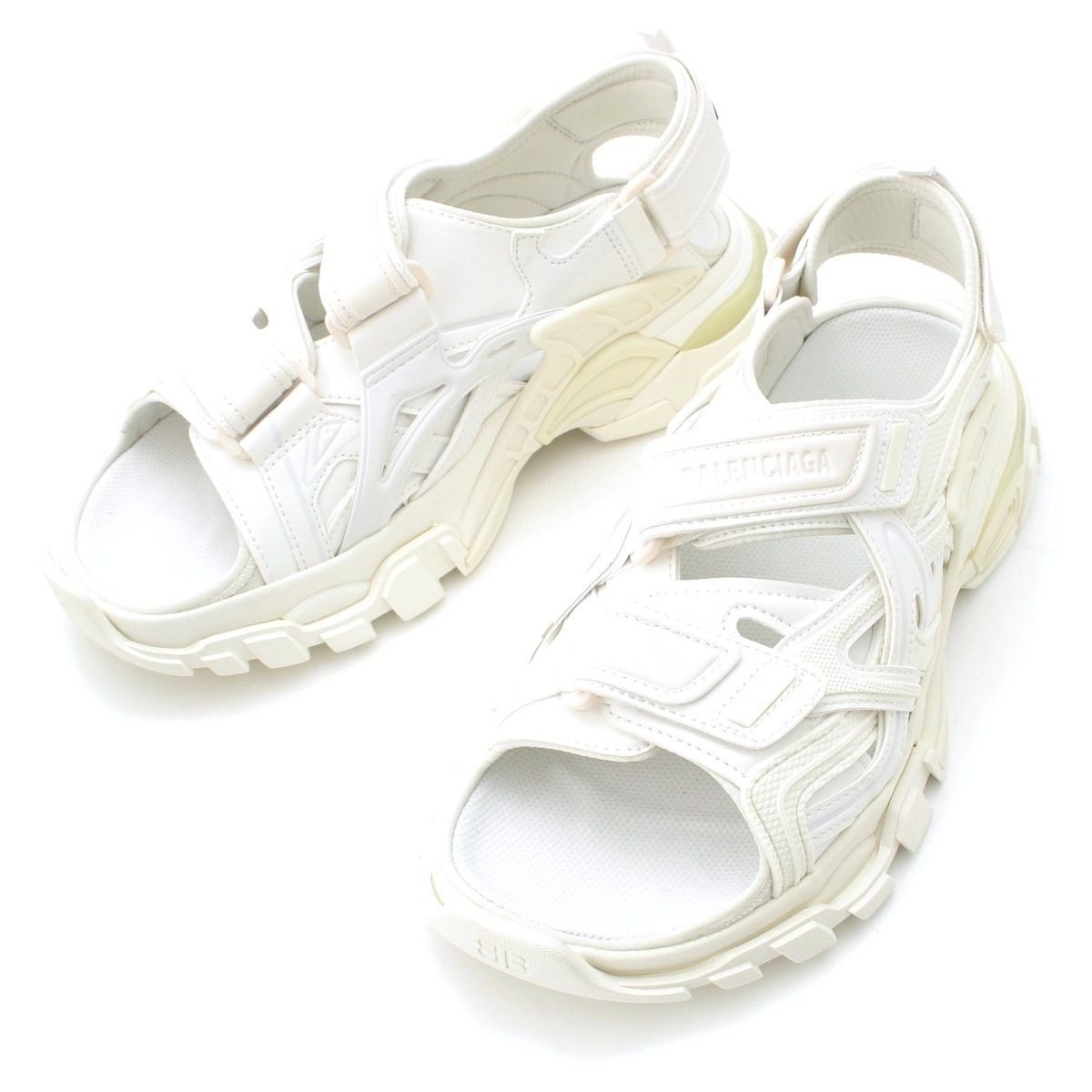 Balenciaga Strap Sandals White 39