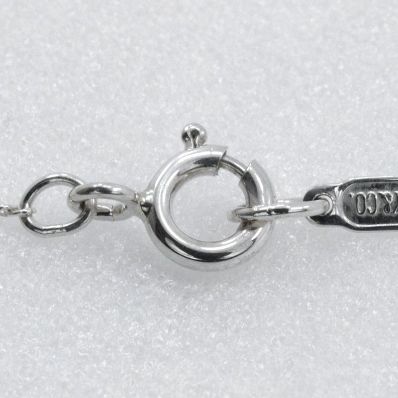 Tiffany & Co Triple Heart 925 Silver Ladies 4.6g Necklace