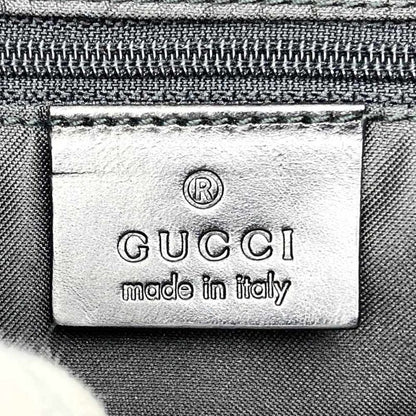 Gucci 000-0531 Shoulder Bag Handbag GG Canvas Bamboo Red Black Women