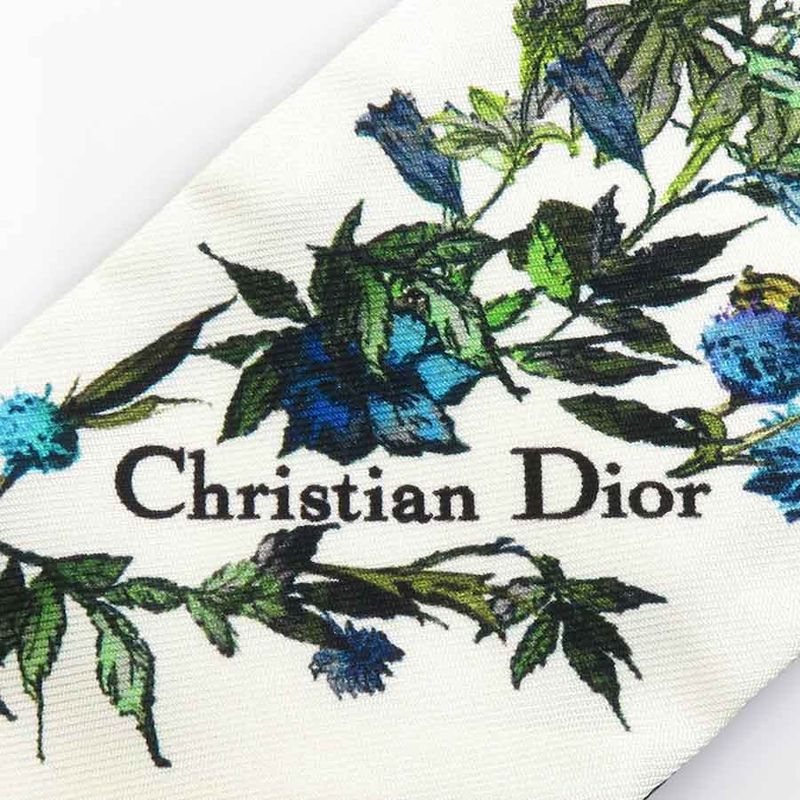 Christian DIOR Twirly Ribbon Scarf