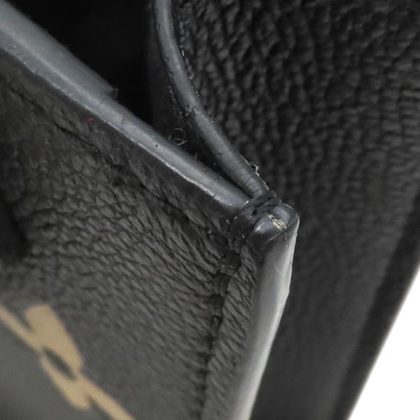 Louis Vuitton 2way Bag Petite Sac Pla Bicolor Monogram Empreinte Black and