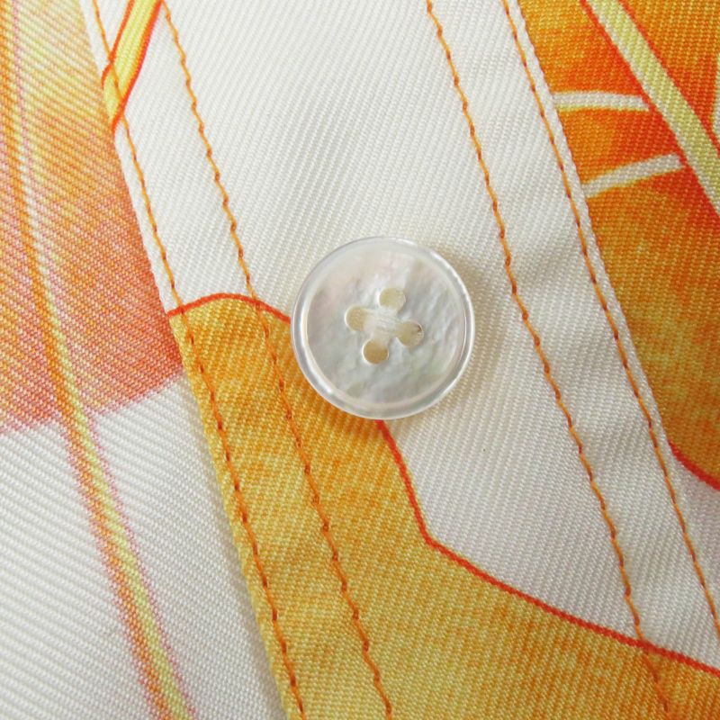 Hermes Vintage Margiela Period Les Capucines Golden Lotus Flower