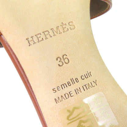 Hermes Oasis Sandals Leather — view 12