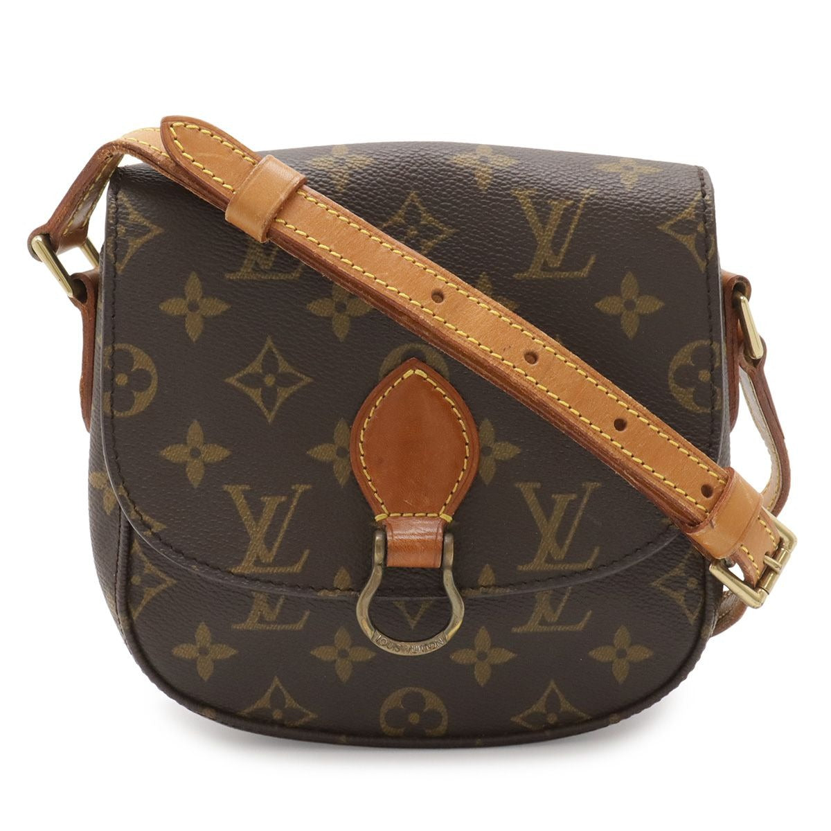 Louis Vuitton Monogram Mini Saint Cloud Shoulder Bag Pochette